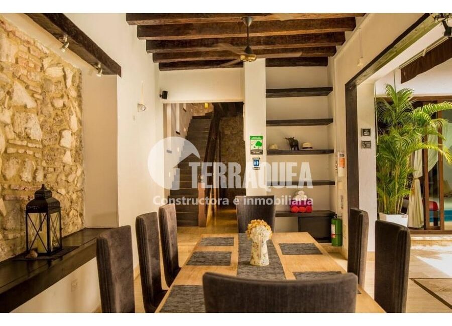 SE VENDE CASA AMOBLADA EN GETSEMANÍ / CARTAGENA